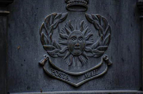 Art at the post Stock Photos