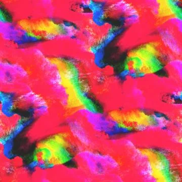 Art red, yellow seamless, texture watercolor Stock Illustration