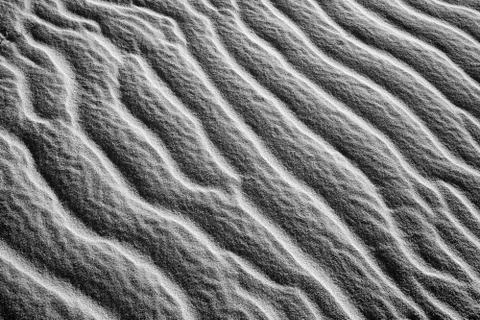 Art sand background, wavy pattern Stock Photos