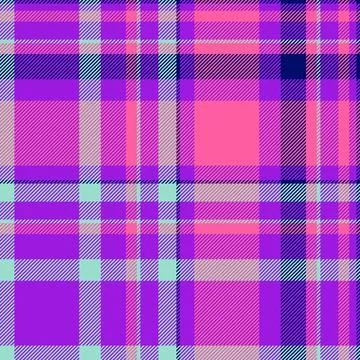 Art seamless check texture, wool plaid vector fabric. Color pattern tartan .. Stock Illustration