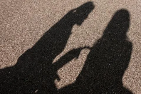 Art shadow 写真素材