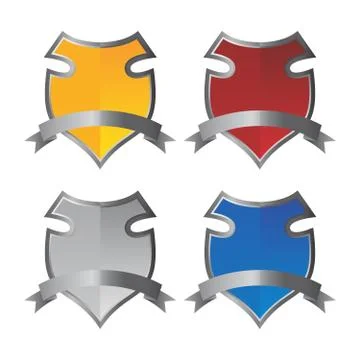 Art shield Ilustração Stock