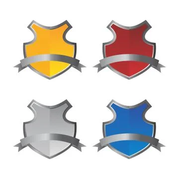 Art shield Illustrazione stock