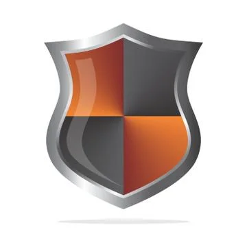 Art shield Stock Illustration