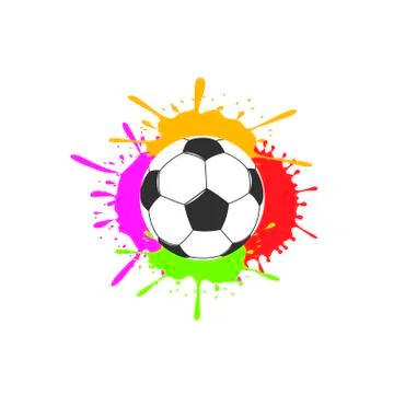 Art Soccer ball Stock Illustration