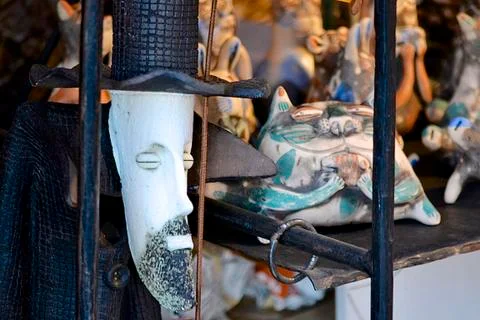 Art Statuettes Design Stock Photos