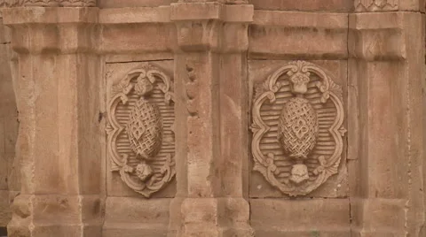 Art on The Stone Stock Footage 46076034
