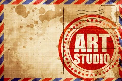 Art studio Stock Illustration