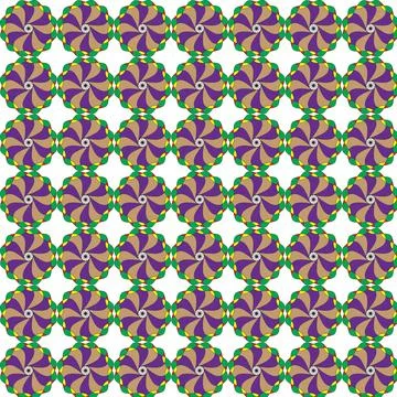 Art texture interlocking symmetry psychedelic curves textile prints fashion fabr Illustrazione stock