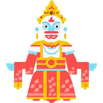 Art-tradition Shadow Puppet Art Cultural-preservation Performance Stock Illustration