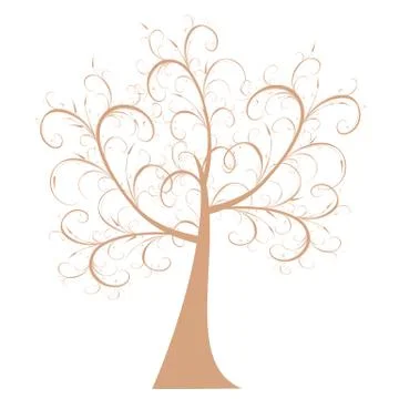 Art tree Stock Illustration