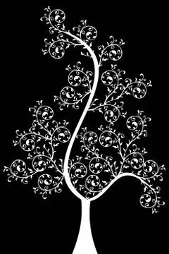 Art tree Stock Illustration