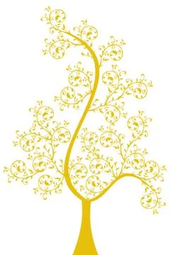 Art tree Stock Illustration