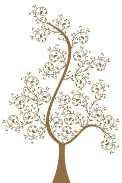 Art tree Stock Illustration