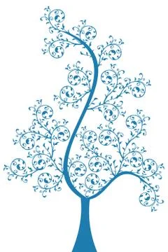 Art tree Stock Illustration