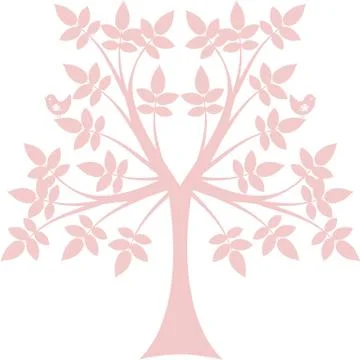 Art Tree Stock Illustration