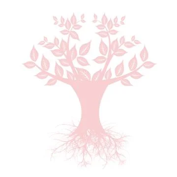 Art Tree Stock Illustration