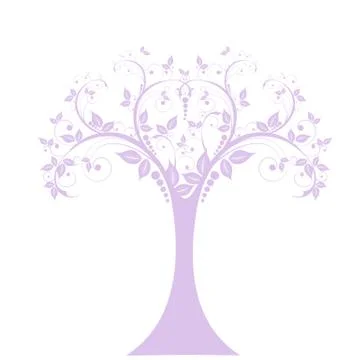 Art tree Stock Illustration