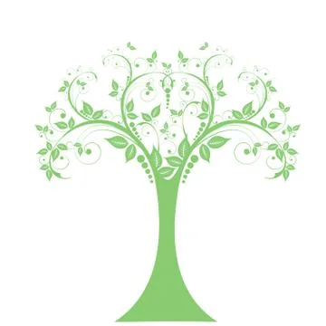 Art tree Stock Illustration