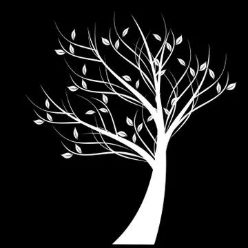 Art Tree Stock Illustration