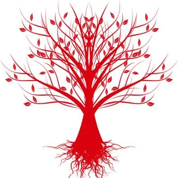 Art Tree Stock Illustration