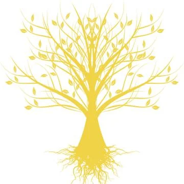 Art Tree Stock Illustration