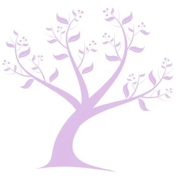 Art Tree Stock Illustration