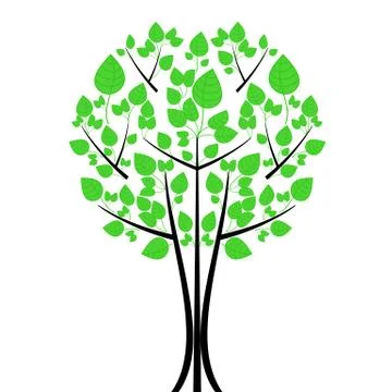 Art tree Stock Illustration