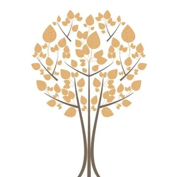 Art tree Stock Illustration
