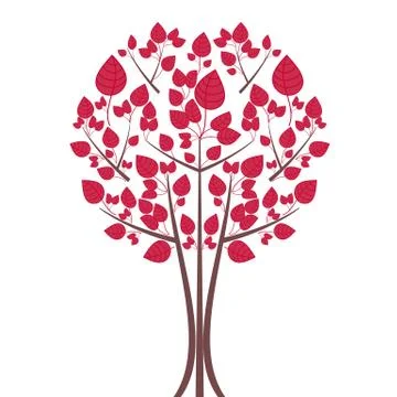 Art tree Stock Illustration