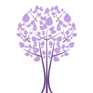 Art tree Stock Illustration