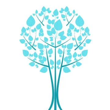 Art tree Stock Illustration