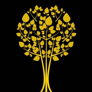 Art tree Stock Illustration