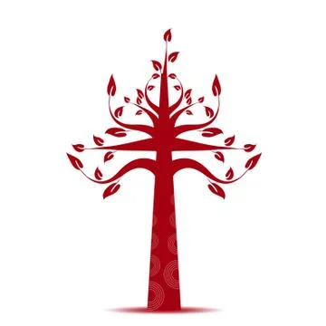 Art tree Stock Illustration