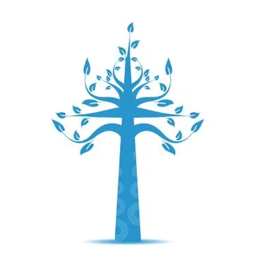 Art tree Stock Illustration