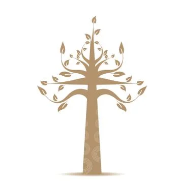 Art tree Stock Illustration