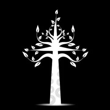 Art tree Stock Illustration