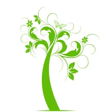 Art tree Stock Illustration