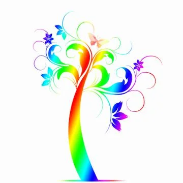 Art tree Stock Illustration
