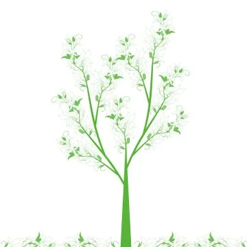Art tree Stock Illustration