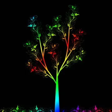 Art tree Stock Illustration