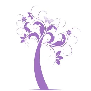 Art tree Stock Illustration
