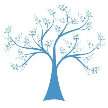 Art Tree Stock Illustration