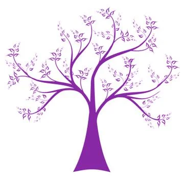 Art Tree Stock Illustration
