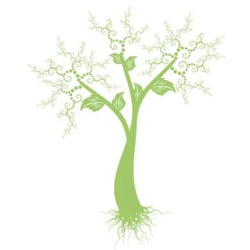 Art Tree Stock Illustration