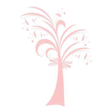 Art Tree Stock Illustration