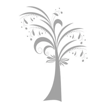 Art Tree Stock Illustration