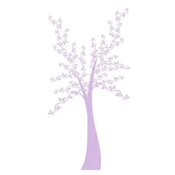 Art Tree Stock Illustration