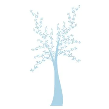 Art Tree Stock Illustration