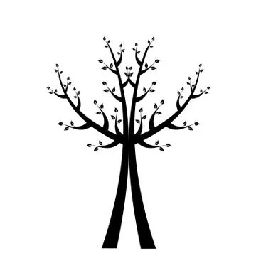 Art Tree Stock Illustration